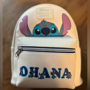 Loungefly Disney Stitch Ohana mini backpack